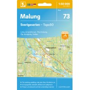 73 Malung Sverigeserien 1:50 000